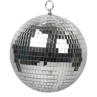 House of Seasons Discobal | House of Seasons | Ø 20 cm (Kunststof, Zilver) 1162281 K151000645 - 1