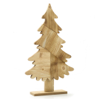 Houten kerstboom | House of Seasons | 29 x 7 x 50 cm (Rustiek, Binnen)