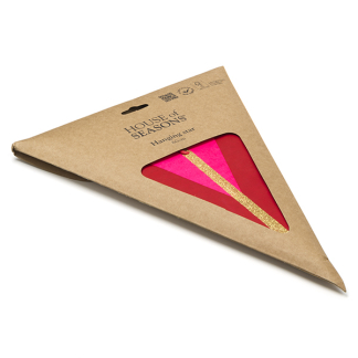 House of Seasons Papieren kerstster | House of Seasons | Ø 60 cm (7-punts, Binnen, Rood) 1161436 K151000635 - 2