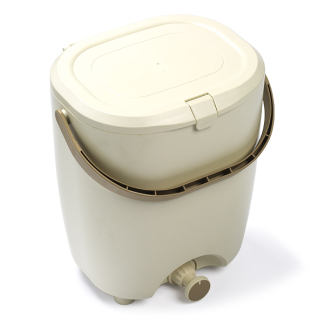 Hozelock Compostbak | Hozelock | 16 liter (Gerecycleerd kunststof, Beige) 100-100-498 K170116453 - 