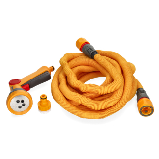 Hozelock Flexibele tuinslangset | Hozelock | 15 meter (Incl. sproeikop, UV-bestendig) 100-101-259 K170505387 - 2
