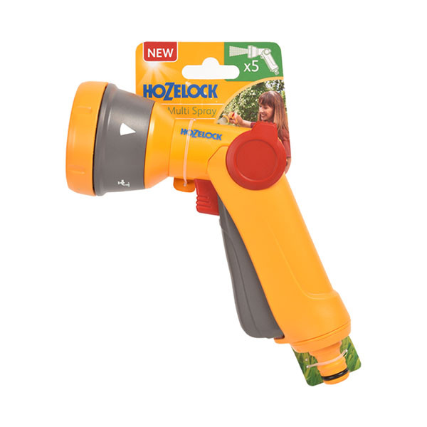Hozelock Sproeikop tuinslang | Hozelock | Multi Spraygun | 5 standen (Ergonomisch, Vergrendelbaar) 2669 0000 K170113033 - 3