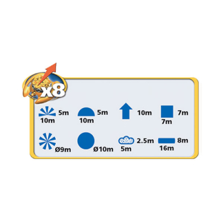 Hozelock Tuinsproeier | Hozelock | 79 m² | 8 standen 2515P0000 K170113037 - 8