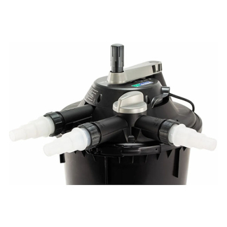 Hozelock Vijver filterpomp | Hozelock | 4000 ltr/h (Drukfilter, 12 m³, 3 filters, Draaihendel, 18W UV-C lamp) 1352Y1240 K170130135 - 2