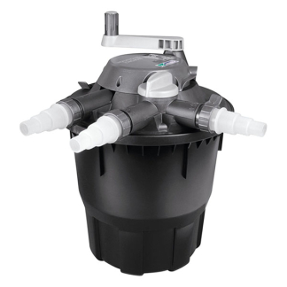 Hozelock Vijver filterpomp | Hozelock | 4000 ltr/u (Drukfilter, 12 m³, 3 filters, Draaihendel, 18W UV-C lamp) 1352Y1240 K170130135 - 1