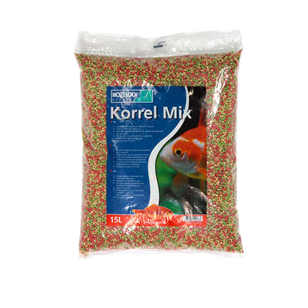Hozelock Visvoer | Hozelock | 15 liter (Granulaat, Gekleurd, Alle soorten vissen) 3612R1500 K170113049 - 1