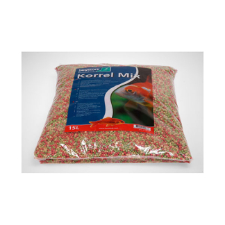 Hozelock Visvoer | Hozelock | 15 liter (Granulaat, Gekleurd, Alle soorten vissen) 3612R1500 K170113049 - 2