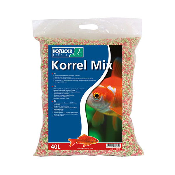 Hozelock Visvoer | Hozelock | 40 liter (Granulaat, Gekleurd, Alle soorten vissen) 3622K4000 K170113050 - 1
