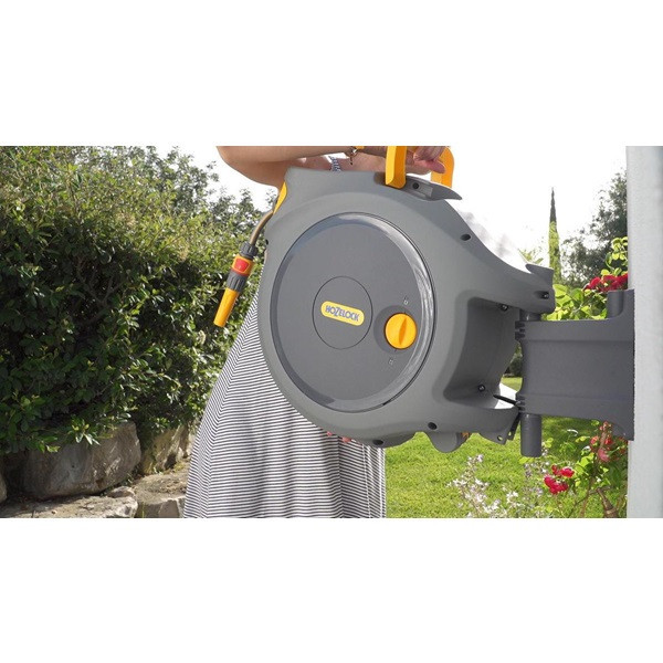 Hozelock Wandslangenbox | Hozelock | 30 meter (Incl. tuinspuit, koppelstukken en tuinspuit, Vergrendeling) 24033535 K170505386 - 4