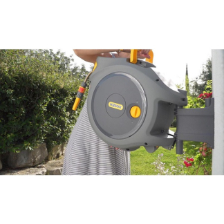 Hozelock Wandslangenbox | Hozelock | 30 meter (Incl. tuinspuit, koppelstukken en tuinspuit, Vergrendeling) 24033535 K170505386 - 4