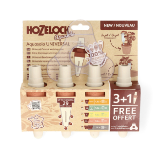 Hozelock Waterdruppelaar | Hozelock | 4-delig (Keramiek, Extra groot, Roze) 100-101-074 K170103261 - 5