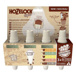 Hozelock Waterdruppelaar | Hozelock | 4-delig (Keramiek, Groot, Geel) 100-101-072 K170103259 - 1