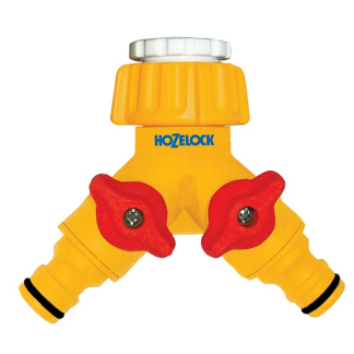 Hozelock Waterverdeler | Hozelock | 2-weg (3/4”, 1/2”) 100-000-709 K170505287 - 1