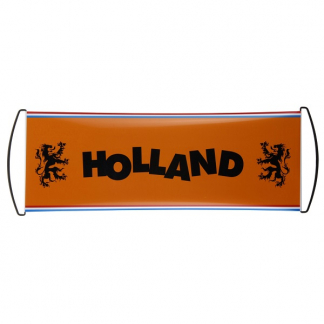 Huismerk Banier Holland | 78 centimeter (Oranje/Zwart) 491100430 K072000007 - 