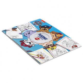 Huismerk PAW Patrol kleurboek (Placemats, 12 kleurplaten) NA120 K071000515 - 1