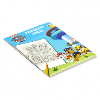 Huismerk PAW Patrol kleurboek (Toverkrasblok, 16 kleurplaten) FB999 K071000513 - 1