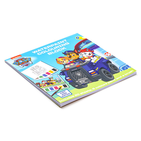 PAW Patrol kleurboek (Waterverf, kleurplaten)