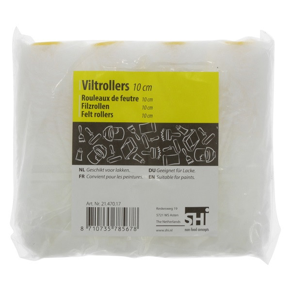 Huismerk Viltroller | 4-delige set | 10 cm breed (Universeel) 21.470.17 K180106983 - 1