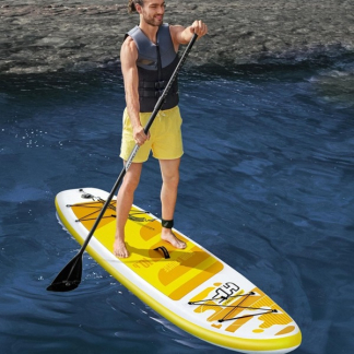 Hydro force Sup | Hydro Force | 320 x 79 x 12 cm (Opblaasbaar, Max. 110 kg, 1 vin, Bagageruimte, Geel) 7036068019 K170115409 - 6