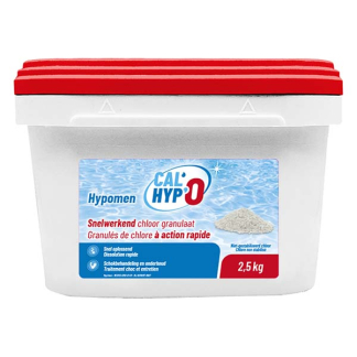 Hypomen Chloorgranulaat | Hypomen | Snel oplosbaar (2.5 kg) 65289 K170115841