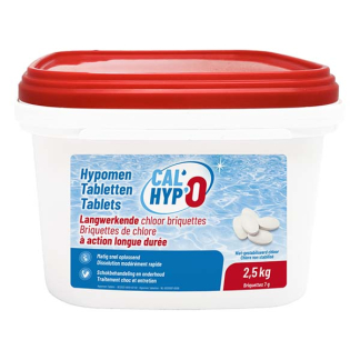 Hypomen Chloortabletten | Hypomen  | Snel oplosbaar (7 gram, 357 tabletten) 65401 K170115848 - 1