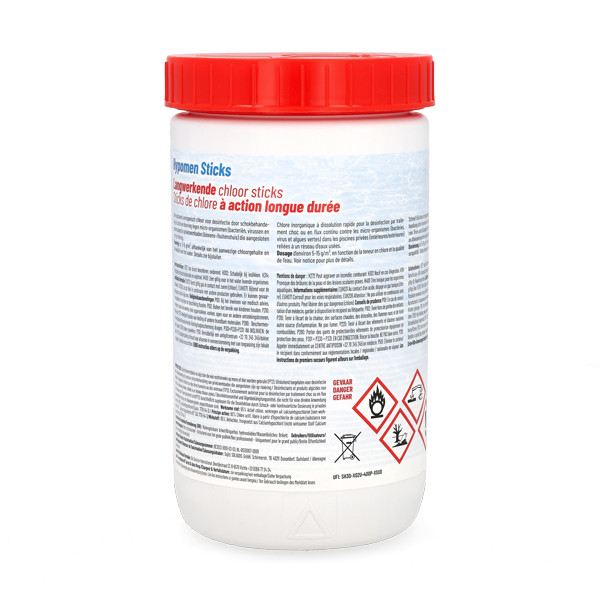 Hypomen Chloortabletten | Hypomen | Traag oplosbaar (300 gram, 15 stuks) 65293 K170115847 - 2