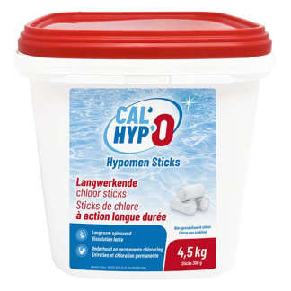 Hypomen Chloortabletten zwembad | Hypomen | Traag oplosbaar (300 gram, 15 stuks) 65293 K170115847