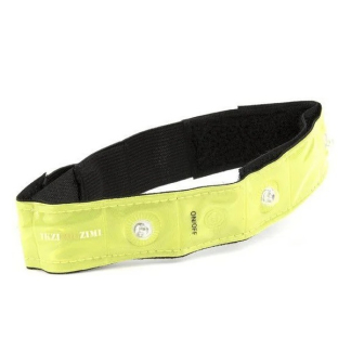 IKZI LED armband | IKZI (Unisize, led, Batterijen, Reflecterend, Neon geel) RR1955 K170404573 - 3