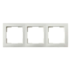 ION Industries Afdekraam | ION Industries | E1 (3-voudig, Mat wit) 66.119.24 K180107537 - 1