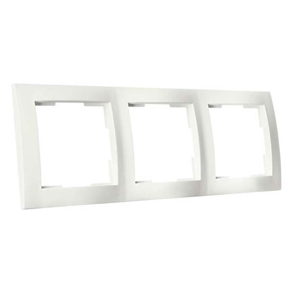 ION Industries Afdekraam | ION Industries | E1 (3-voudig, Mat wit) 66.119.24 K180107537 - 2