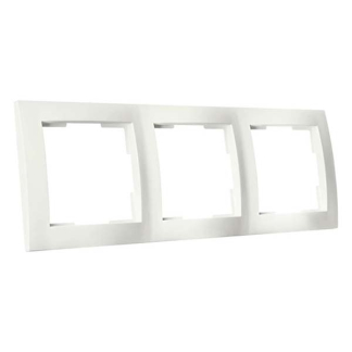 ION Industries Afdekraam | ION Industries | E1 (3-voudig, Mat wit) 66.119.24 K180107537 - 2