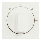 ION Industries Centraalplaat | ION Industries | E1 (Draaiknop, 3 standen, Mat wit) 66.119.12 K180107618 - 1