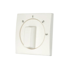 ION Industries Centraalplaat | ION Industries | E1 (Draaiknop, 3 standen, Mat wit) 66.119.12 K180107618 - 3