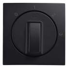 Centraalplaat | ION Industries | E1 (Draaiknop, 3 standen, Mat zwart)
