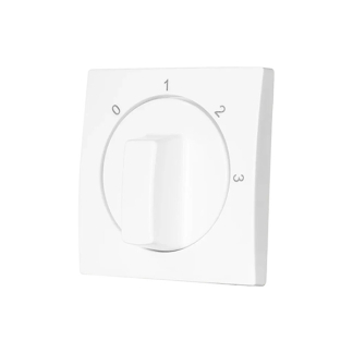 ION Industries Centraalplaat | ION Industries | E1 (Draaiknop, 3 standen, Wit) 66.116.12 K180107617 - 3