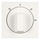 ION Industries Centraalplaat  | ION Industries | V1/J1 (Draaiknop, 3 standen, Mat wit) 66.009.12 K180107621 - 1