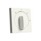 ION Industries Centraalplaat  | ION Industries | V1/J1 (Draaiknop, 3 standen, Mat wit) 66.009.12 K180107621 - 2