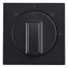 ION Industries Centraalplaat  | ION Industries | V1/J1 (Draaiknop, 3 standen, Mat zwart) 66.007.12 K180107622 - 1