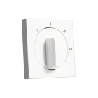 ION Industries Centraalplaat | ION Industries | V1/J1 (Draaiknop, 3 standen, Wit) 66.006.12 K180107620 - 2