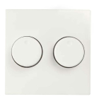 Dimmerknop | ION Industries | E1 (Duo, Mat wit)