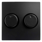 ION Industries Dimmerknop | ION Industries | E1 (Duo, Mat zwart) 66.117.86 K180107607 - 1