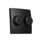 ION Industries Dimmerknop | ION Industries | E1 (Duo, Mat zwart) 66.117.86 K180107607 - 3