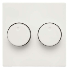 ION Industries Dimmerknop | ION Industries | V1/J1 (Duo, Mat wit) 66.009.86 K180107609 - 1