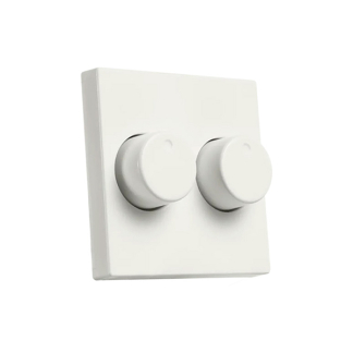 ION Industries Dimmerknop | ION Industries | V1/J1 (Duo, Mat wit) 66.009.86 K180107609 - 2