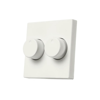 ION Industries Dimmerknop | ION Industries | V1/J1 (Duo, Mat wit) 66.009.86 K180107609 - 3