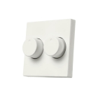 ION Industries Dimmerknop | ION Industries | V1/J1 (Duo, Mat wit) 66.009.86 K180107609 - 3