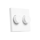 ION Industries Dimmerknop | ION Industries | V1/J1 (Duo, Wit) 66.006.86 K180107608 - 2