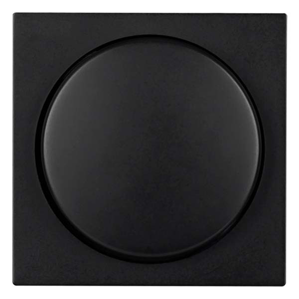 ION Industries Dimmerknop | ION Industries | V1/J1 (Enkel, Mat zwart) 66.007.85 K180107616 - 1