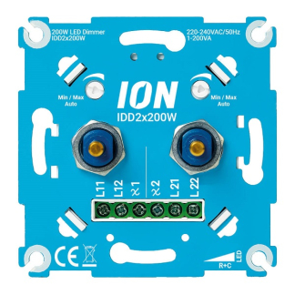 ION Industries Inbouwdimmer | ION Industries (LED, Duo) 66.099.55 K180106672 - 