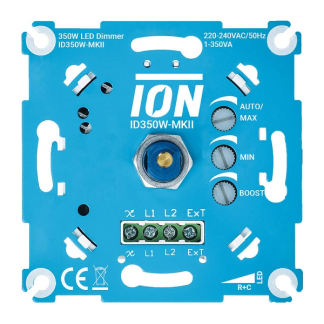 ION Industries Inbouwdimmer | ION Industries (Led, Enkel, 0.3 tot 350W) 66.099.51 K180106673 - 1